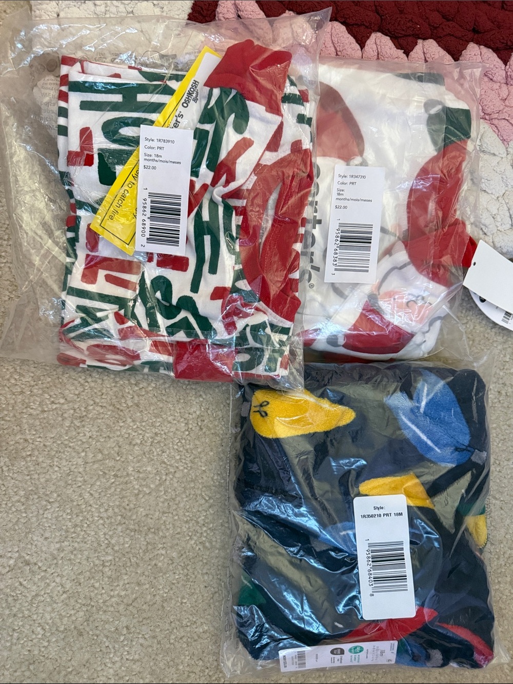 18 month Christmas jammies